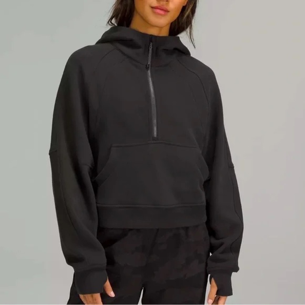 Lululemon Oversized Scuba Half Zip Hoodie